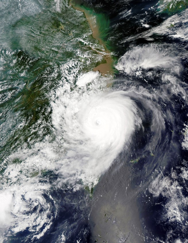 Arial View of Cyclone