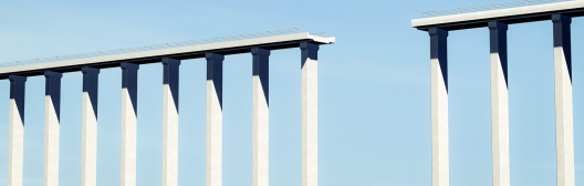 Bridge with a gap