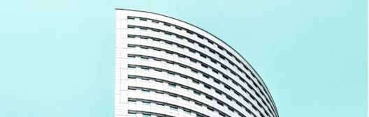 A building with a curved top