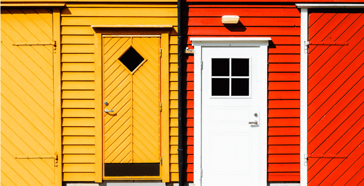 Colorful houses