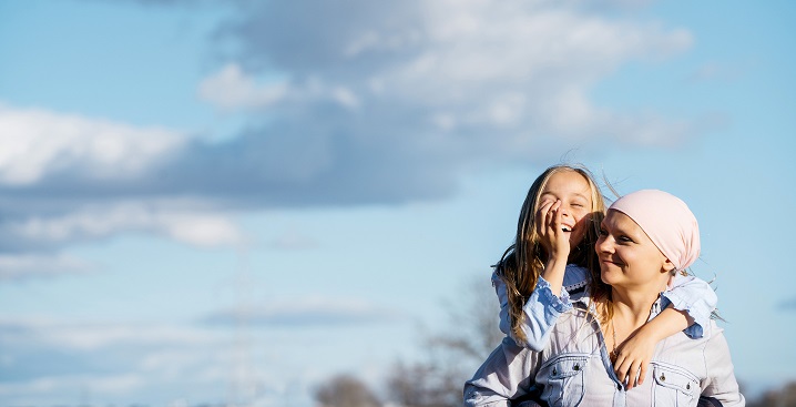 Mom and daughter