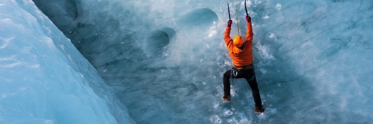 man climbing