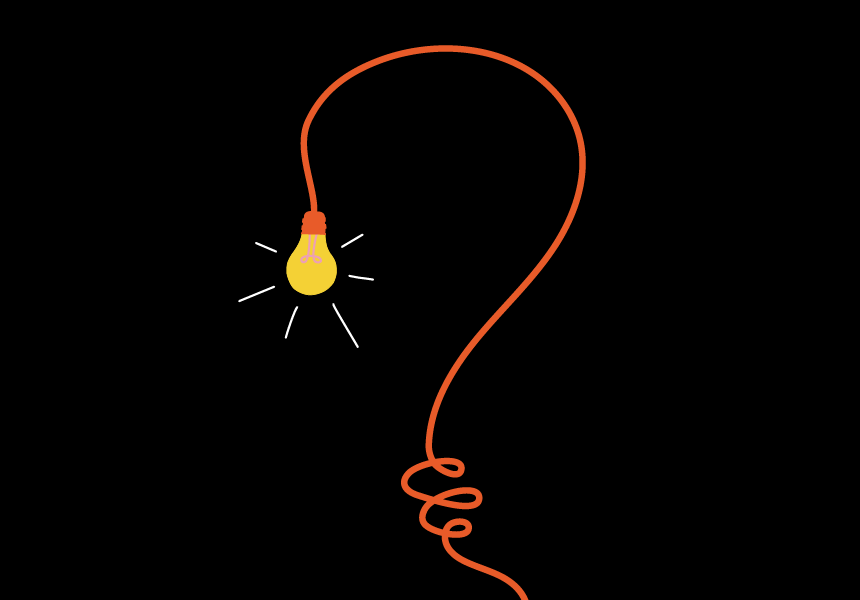 Light bulb graphic